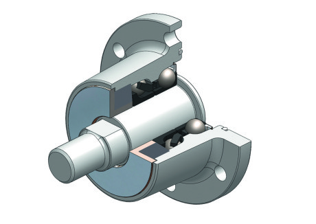 Fig. 1- NKE Agri Unit, a bearing unit developed for disc harrows.