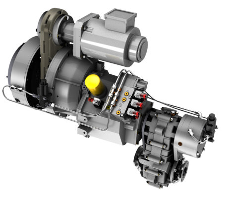Transfluid has fully designed and developed a complete range of hybrid transmissions, intended both for industrial and naval applications.  