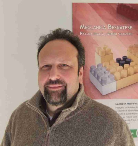 Fabrizio Severgnini, general manager of Meccanica Besnatese at Besnate (Varese, Italy).