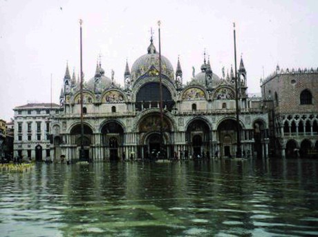 Flooding in Venice.