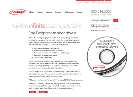 Reali-Design engineering software from Kaydon.