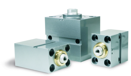 Compact RQ double-acting steel cylinders.