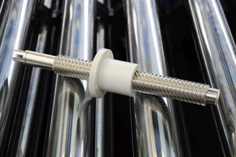 Speedy aluminium lead screws, ø 26 mm, pitch 6 mm. 