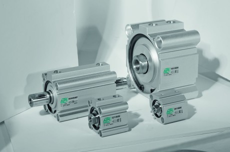 The latest products that have enriched API’s catalogue include normalized short-stroke cylinders and compact ISO 21287 cylinders made of AISI 316L stainless steel.