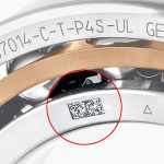 FAG P4S spindle bearing with data matrix code.