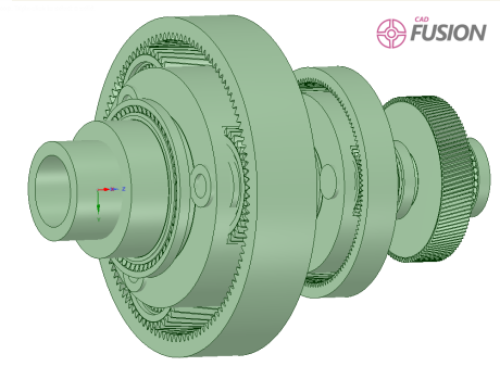 2MW wind turbine Romax model exported into CAD FUSION, to enable easy editing of 3D components, and translation into all major CAD formats. 