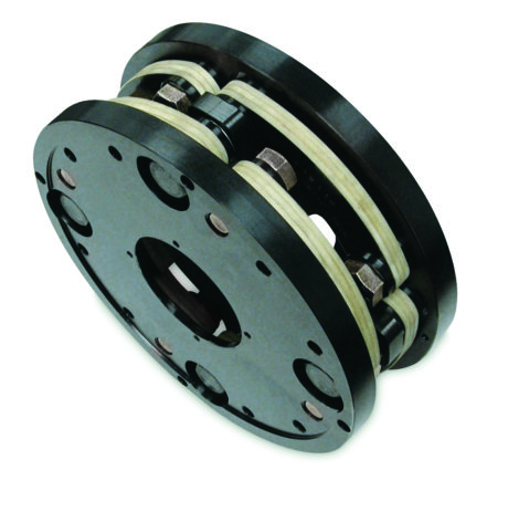 Zero-Max CD® custom coupling has high power capacity with a smaller space requirement making it the ideal high power density coupling. 